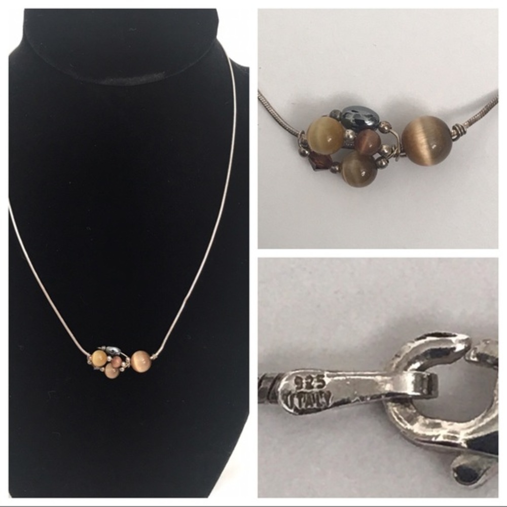 Unique Silver Necklace